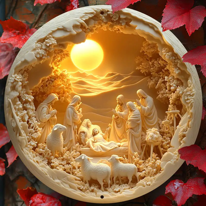 Resin Nativity Scene Classic Christmas Scene