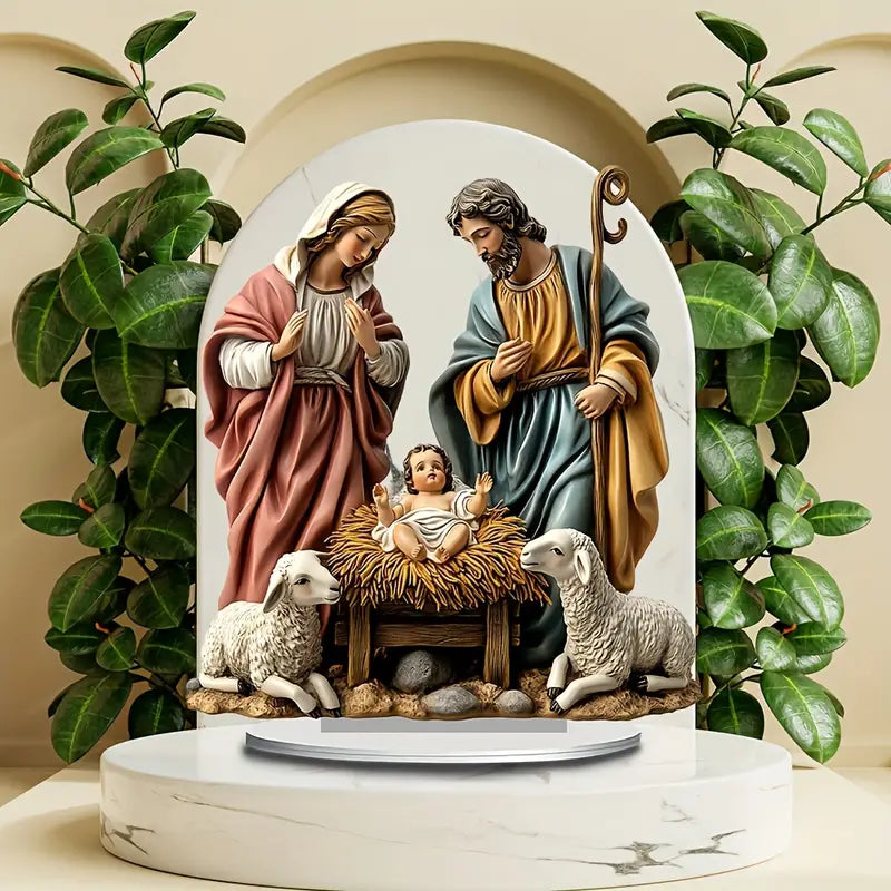 Nativity Scene The Child of God 35x30