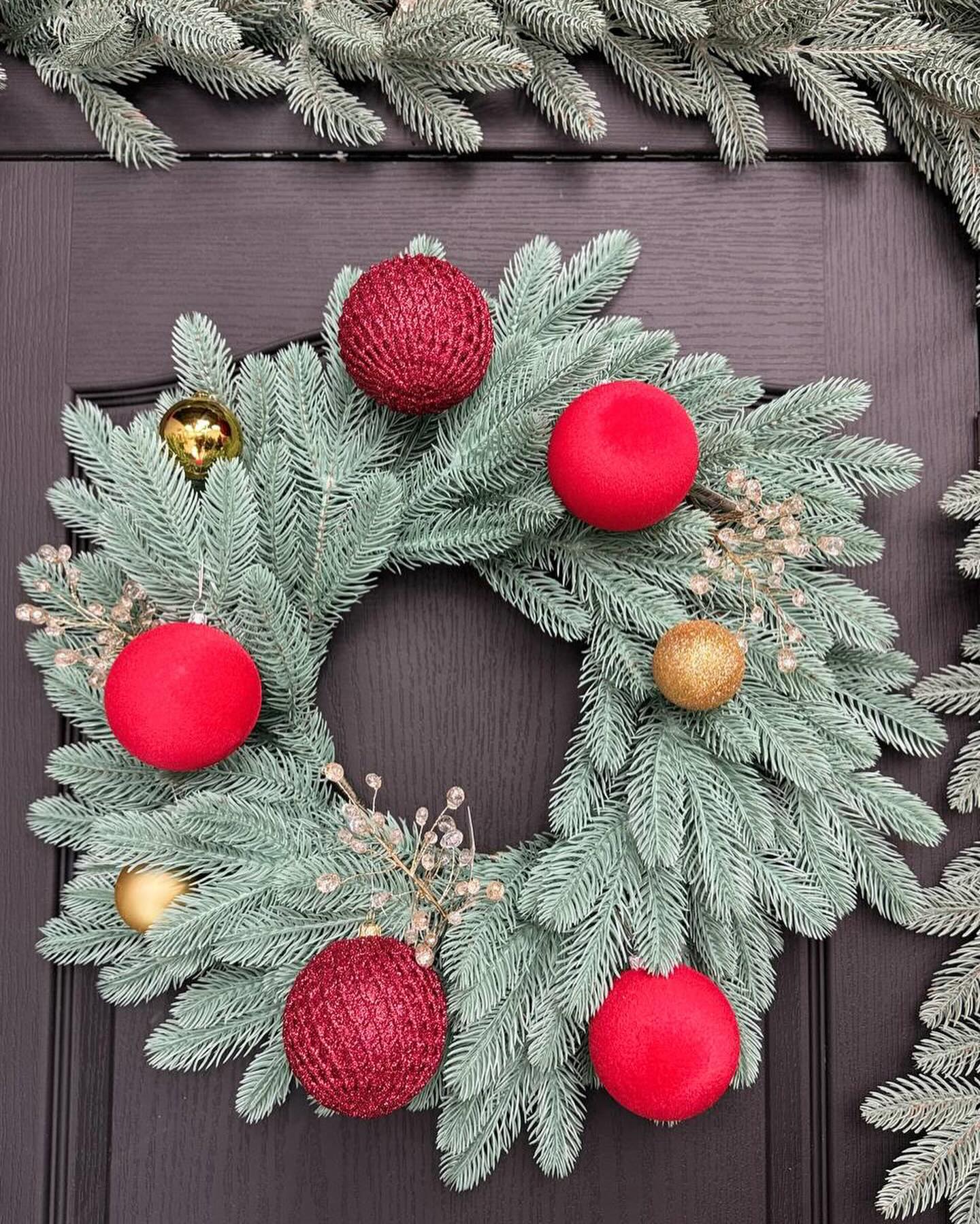 Christmas Tree Kit + Garland with Decorations + Garland