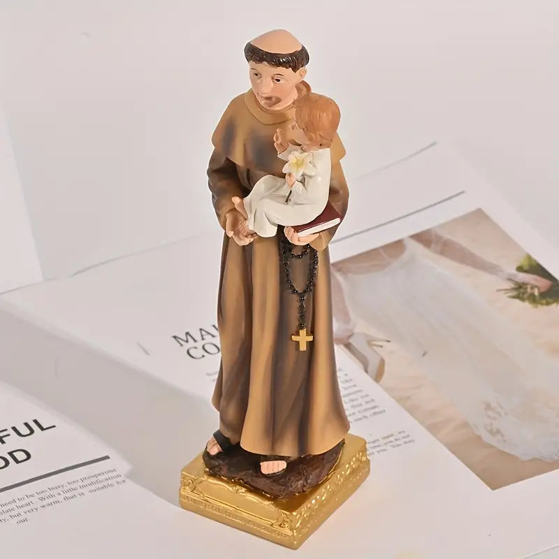 Saint Anthony Resin Nativity Scene