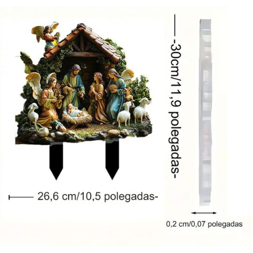 Resin Nativity Scene Hope of the World