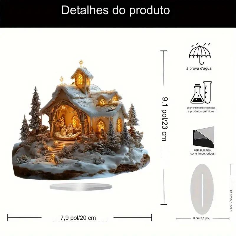 Resin Nativity Scene Kingdom of Baby Jesus