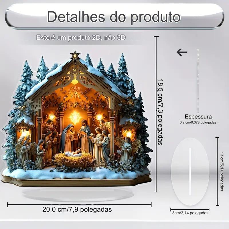 Resin Nativity Scene Christmas Eve