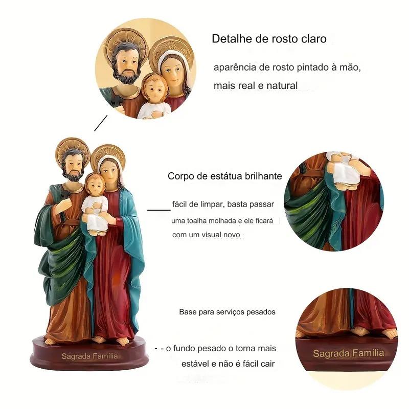 Holy Family Resin Nativity Scene