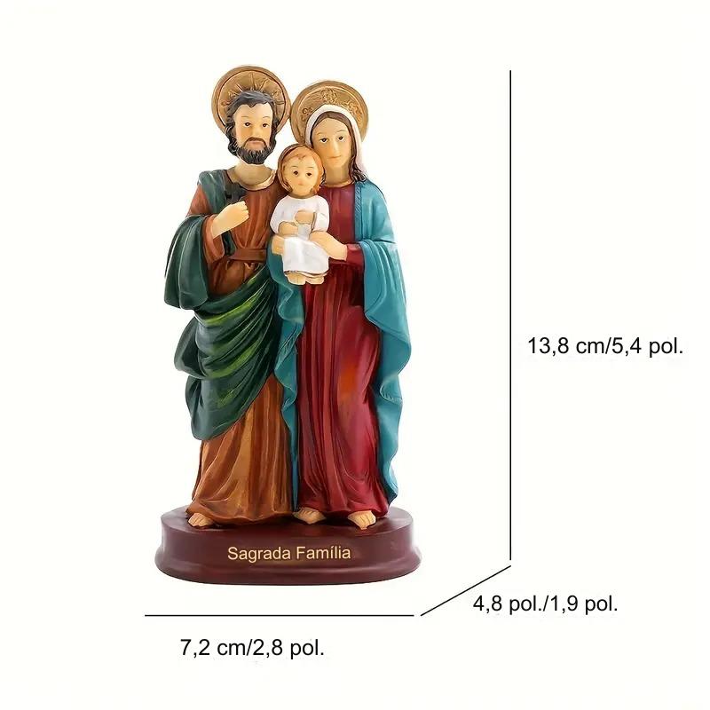 Holy Family Resin Nativity Scene