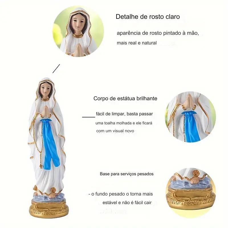 Resin Nativity Scene of the Virgin Mary
