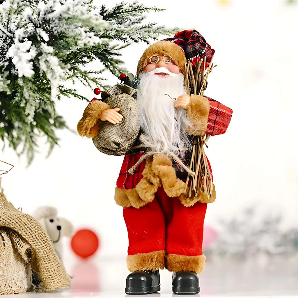 Christmas Decoration Santa Claus Sculpture