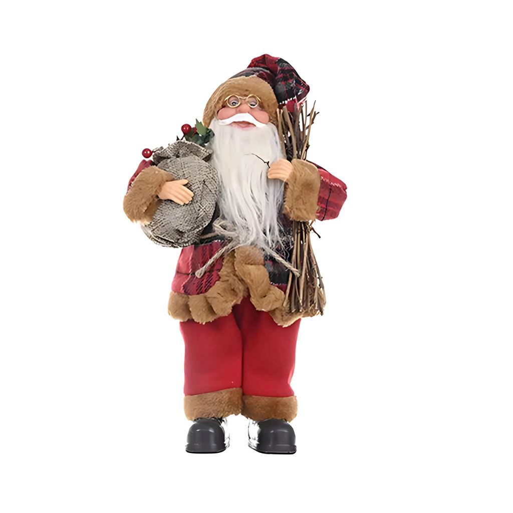 Christmas Decoration Santa Claus Sculpture
