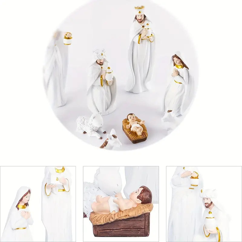 Nativity Scene 9 Pieces 35CM