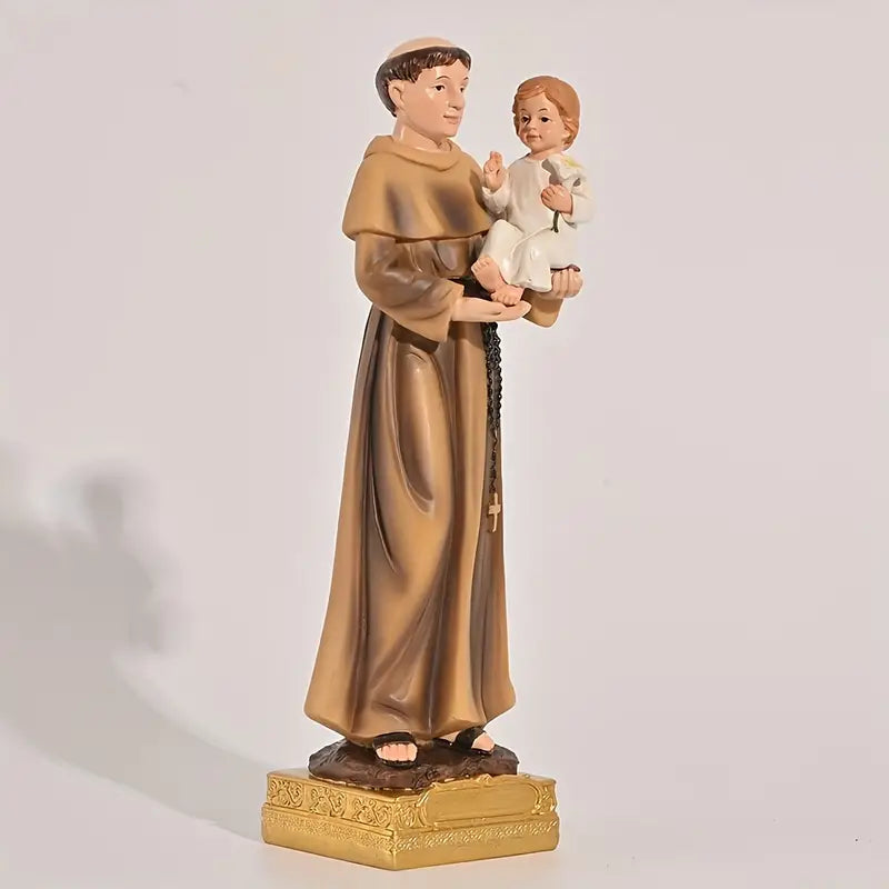 Saint Anthony Resin Nativity Scene