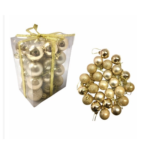 Christmas Ball 48 Pieces | 4CM Christmas Decoration