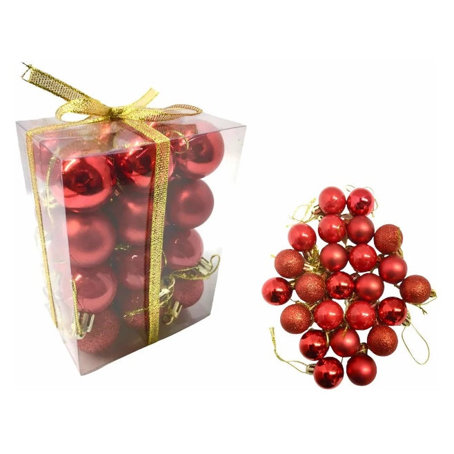 Christmas Ball 48 Pieces | 4CM Christmas Decoration
