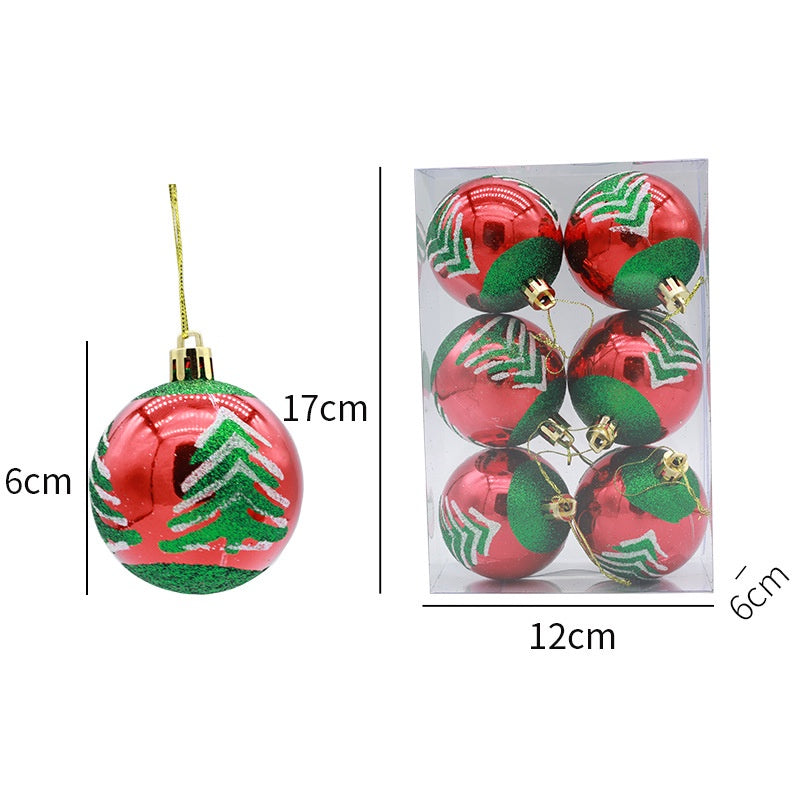 6-Piece Christmas Ball Kit