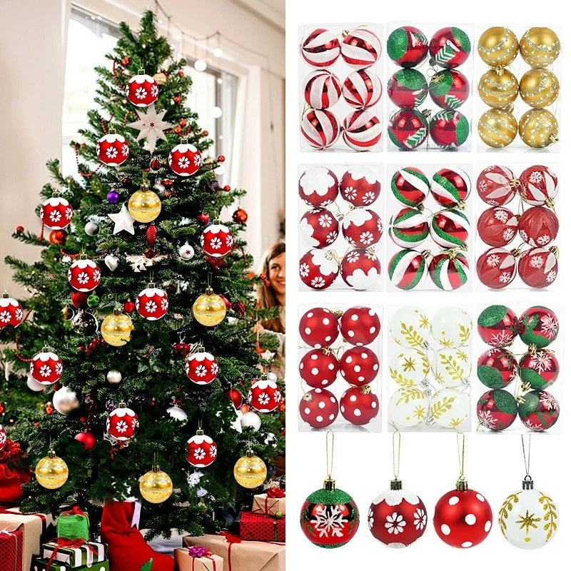 6-Piece Christmas Ball Kit