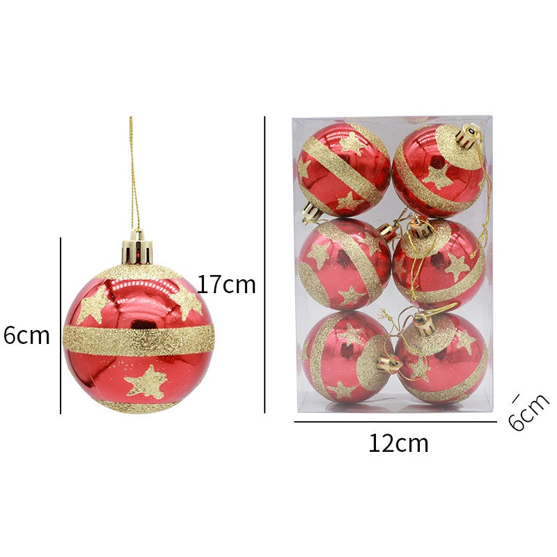 6-Piece Christmas Ball Kit