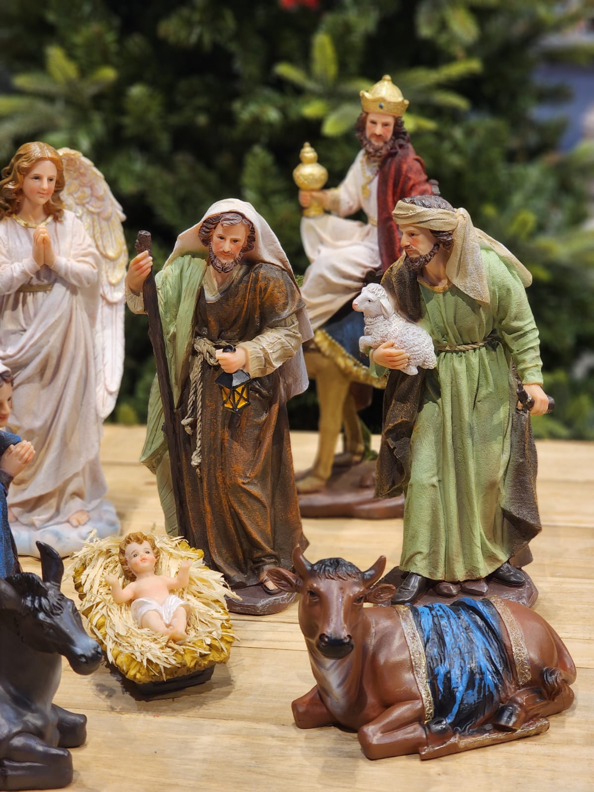 11-Piece Luxury Resin Nativity Scene