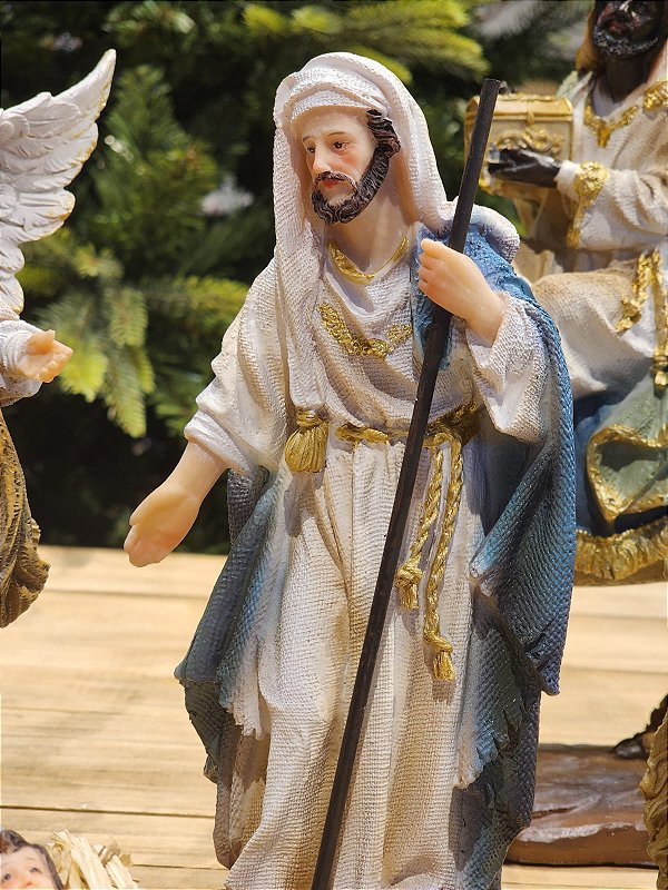 LUXURY RESIN NATIVITY SCENE 11 PCS
