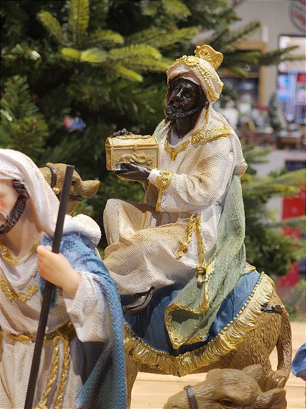 LUXURY RESIN NATIVITY SCENE 11 PCS
