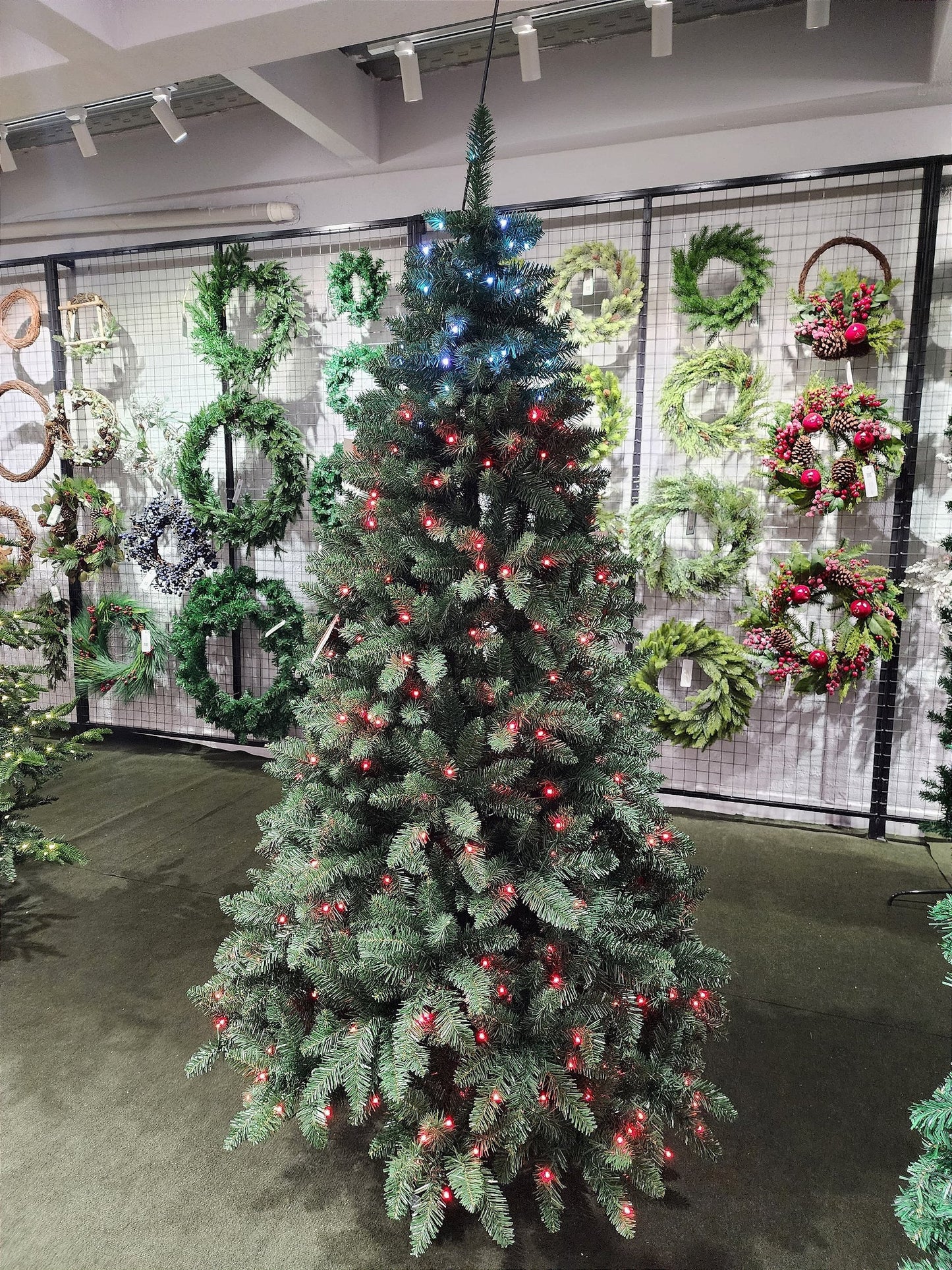 BAHRAIN PINE TREE 1217 BRANCHES 2.10CM WITH 390 RGB LEDS WITH FUNCTIONS