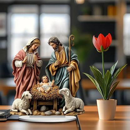 Nativity Scene The Child of God 35x30