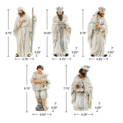 Nativity scene 12 pieces complete set