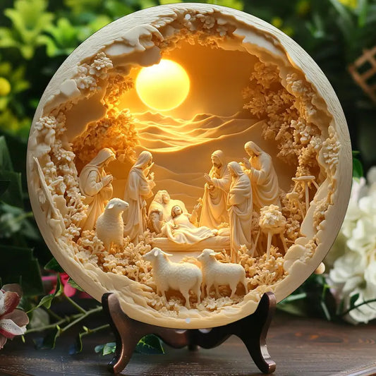 Resin Nativity Scene Classic Christmas Scene