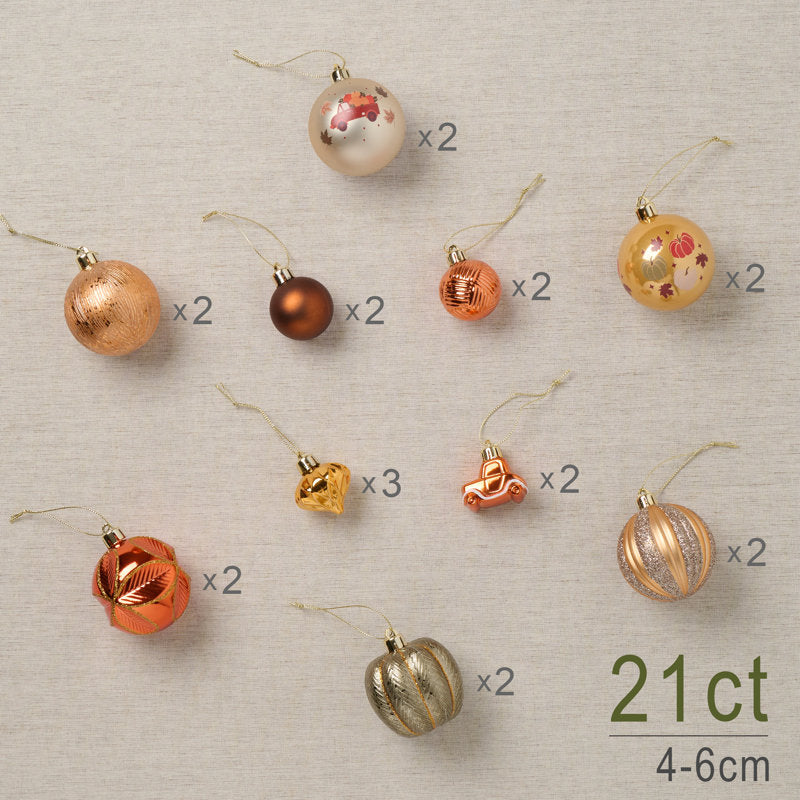 Christmas Ball Kit Christmas Decoration 21 Pieces 
