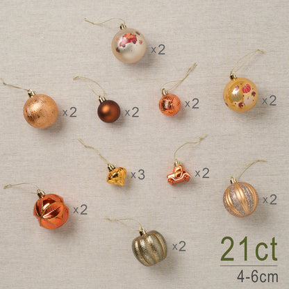 Christmas Ball Kit Christmas Decoration 21 Pieces 