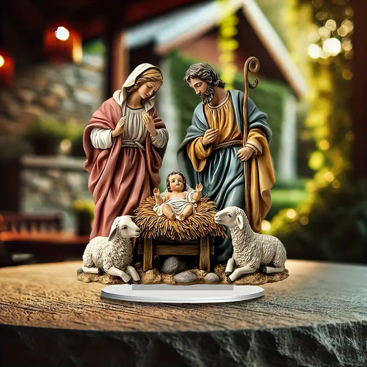 Nativity Scene The Child of God 35x30