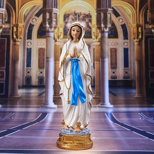 Resin Nativity Scene of the Virgin Mary