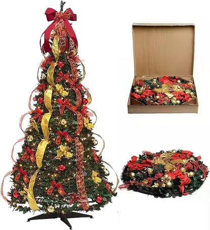 Retractable Christmas Tree - 1 Minute Assembly