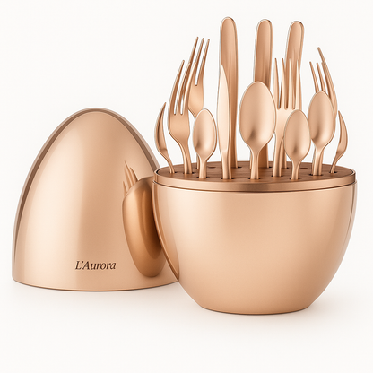 Dinner Set - LE EGG 24 Pieces