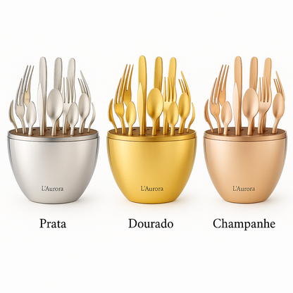 Dinner Set - LE EGG 24 Pieces