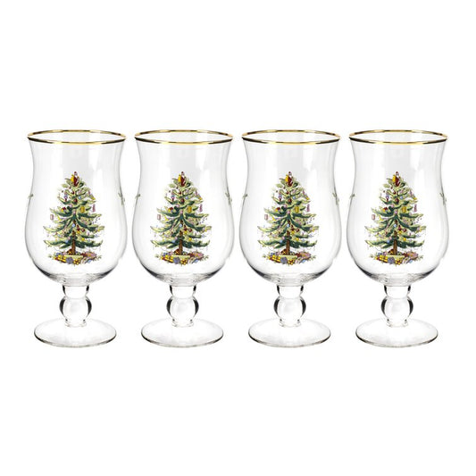 Kit 04 Glass Cup - Christmas Tree Print 