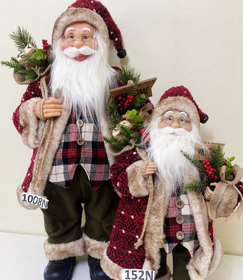 Kit 2 Santa Claus Christmas Decoration 2024