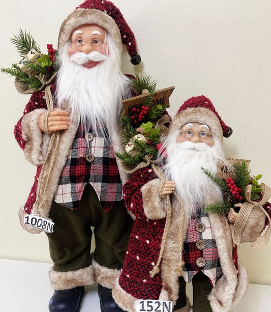 Kit 2 Santa Claus Christmas Decoration 2024