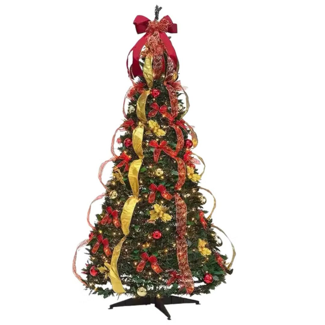 Retractable Christmas Tree - 1 Minute Assembly