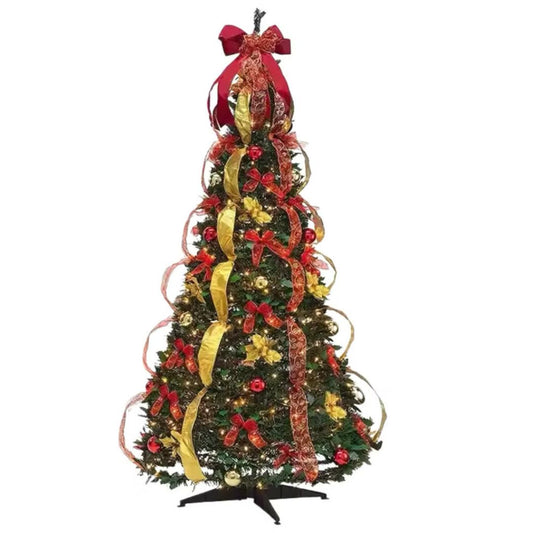 Retractable Christmas Tree - 1 Minute Assembly