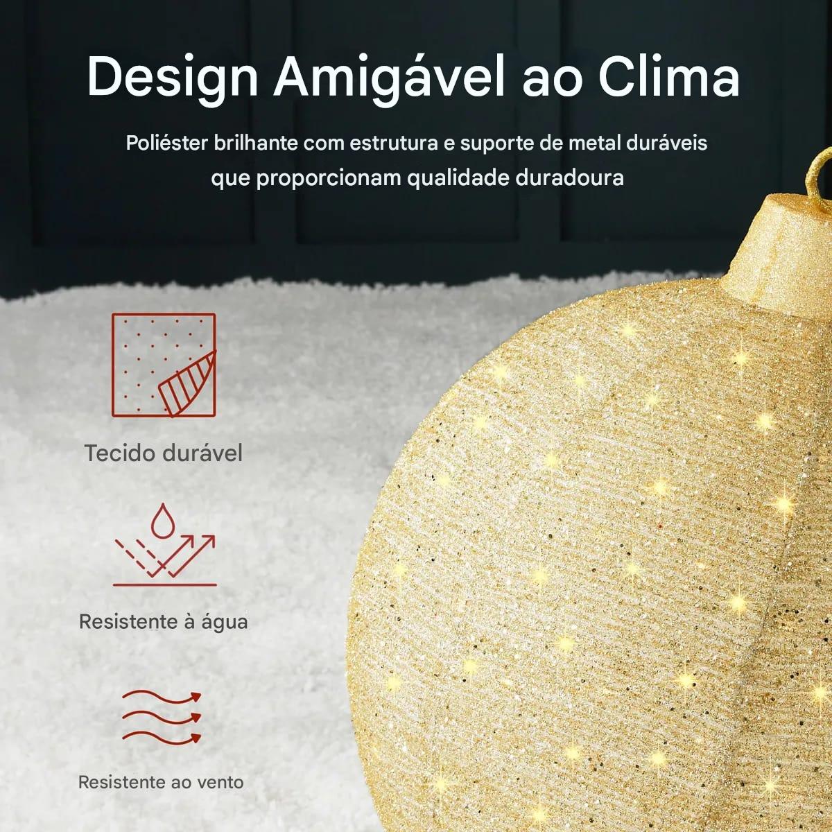 Set of Christmas Ornament Spheres with Micro LEDs 2025