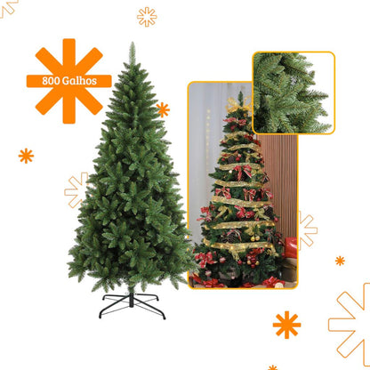 Instant Assembly Pine Christmas Tree with Remote Control + 700 LEDs PROMOTION TODAY ONLY 