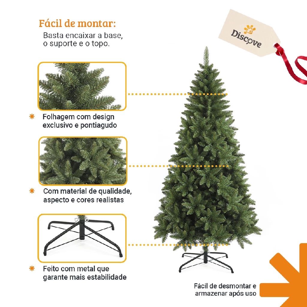 Instant Assembly Pine Christmas Tree with Remote Control + 700 LEDs PROMOTION TODAY ONLY 