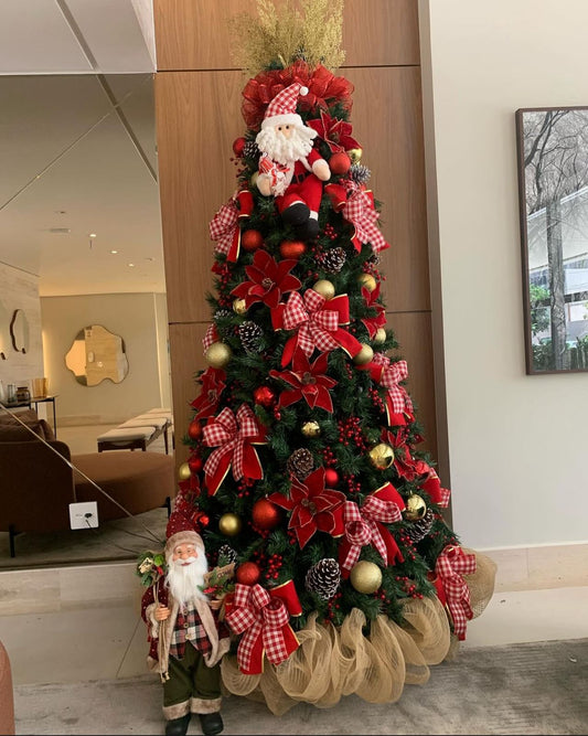 Christmas Tree + 360º Noel Decoration Included - 2.10 Meters 