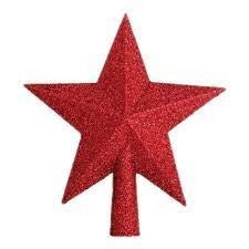 Golden Star Christmas Tree Decorations 20cm