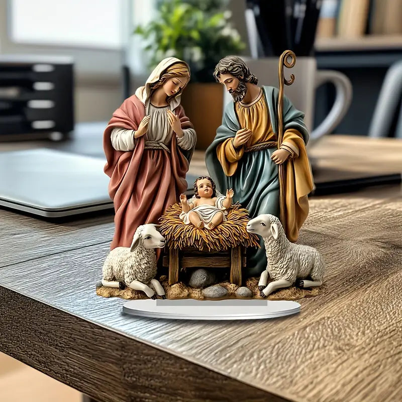 Nativity Scene The Child of God 35x30