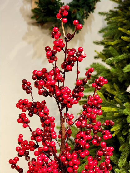 BERRY TREE IN 105CM METAL POT