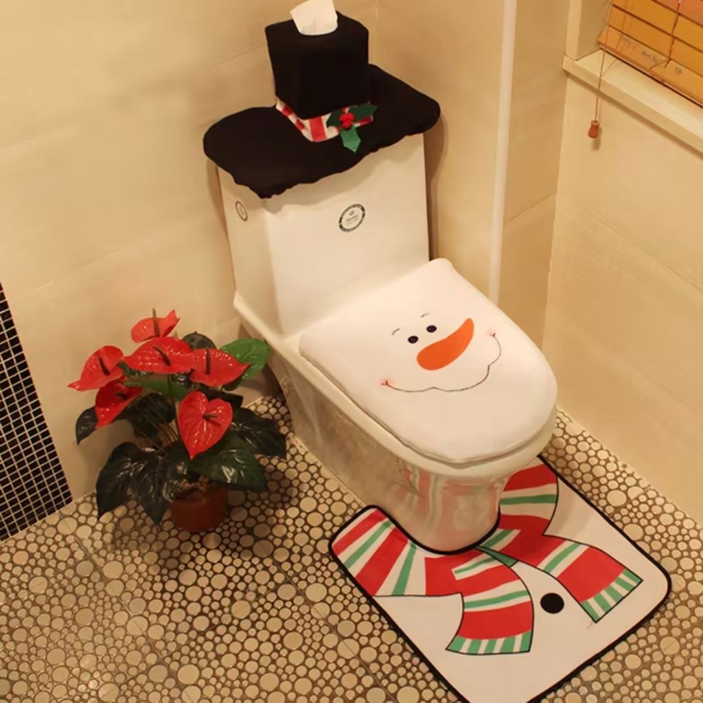 Christmas Bathroom Decoration Kit