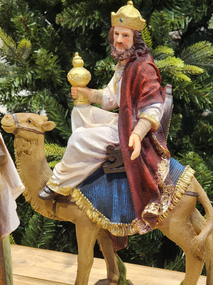 11-Piece Luxury Resin Nativity Scene