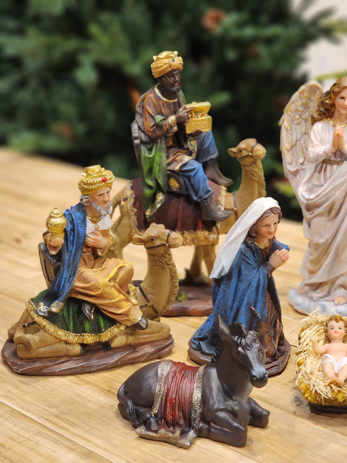 11-Piece Luxury Resin Nativity Scene