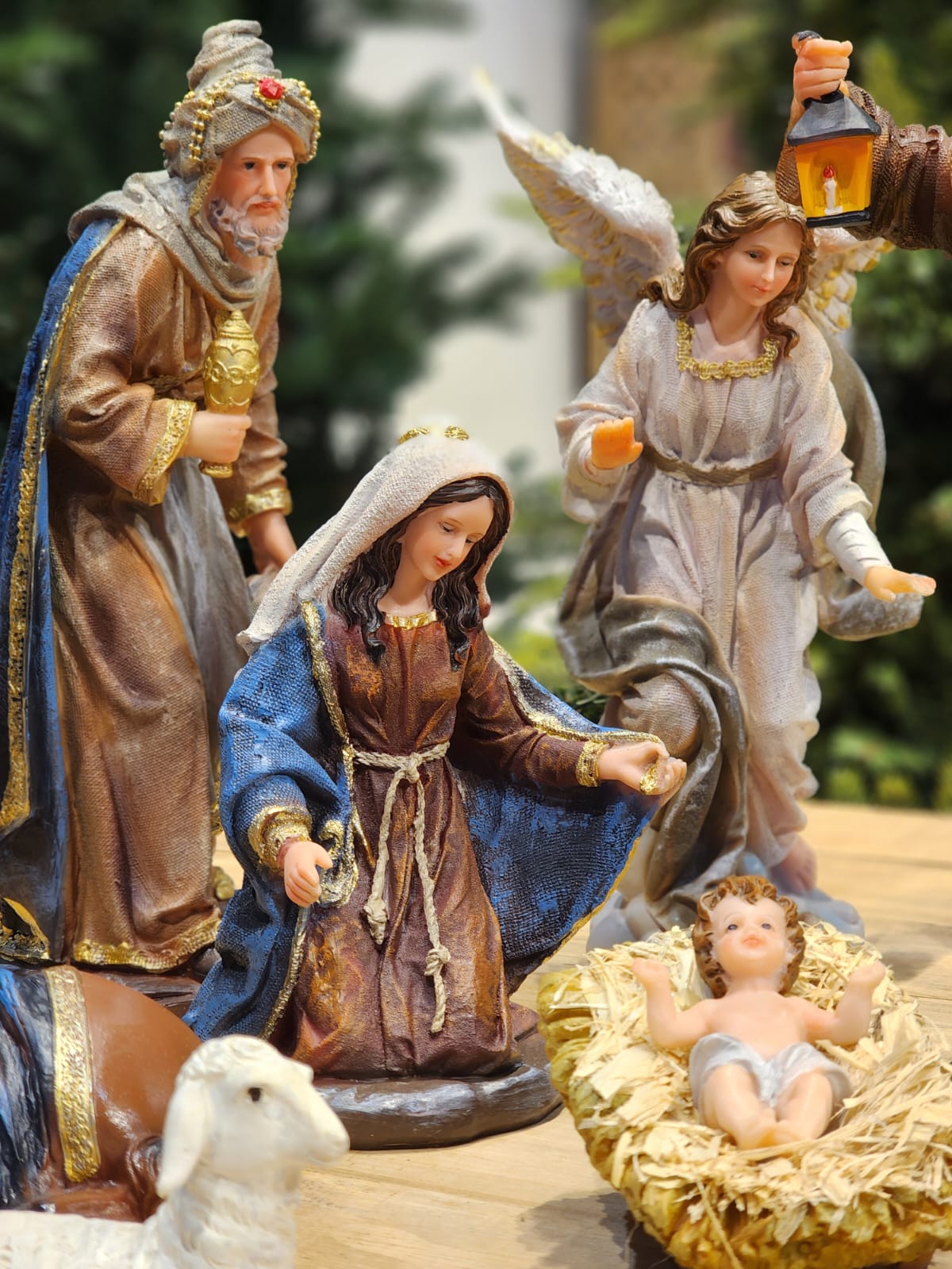 LUXURY RESIN NATIVITY SCENE 11 PCS