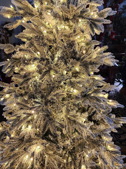 MENDOZA NEVADA TREE WITH WARM LEDS